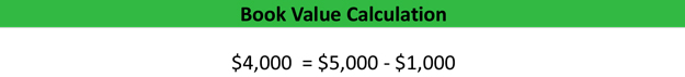 Book Value Calculation Example